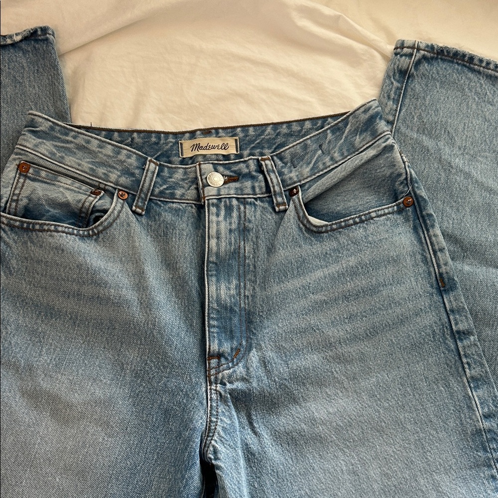 Madewell curvy 90s straight jean